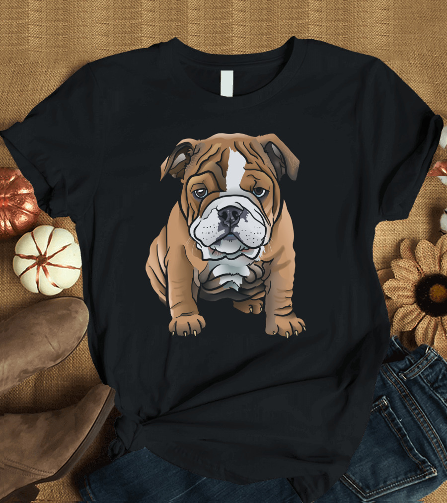 Bulldog Puppy Dog Pet Animal T-Shirt