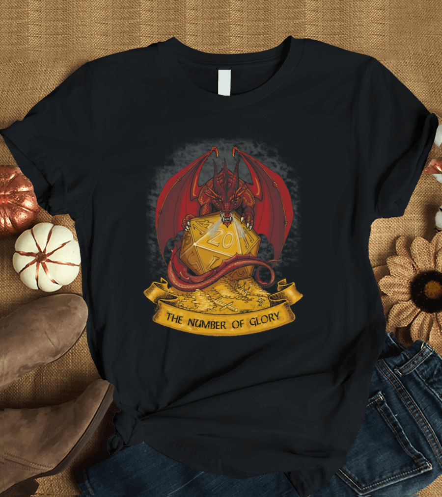 ROLL DRAGON THE NUMBER OF GLORY 20 T-Shirt