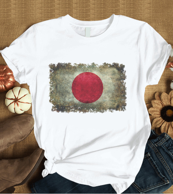 T-Shirt: Japan Flag Vintage Grunge T-Shirt Japan Flag Vintage Grunge T-Shirt