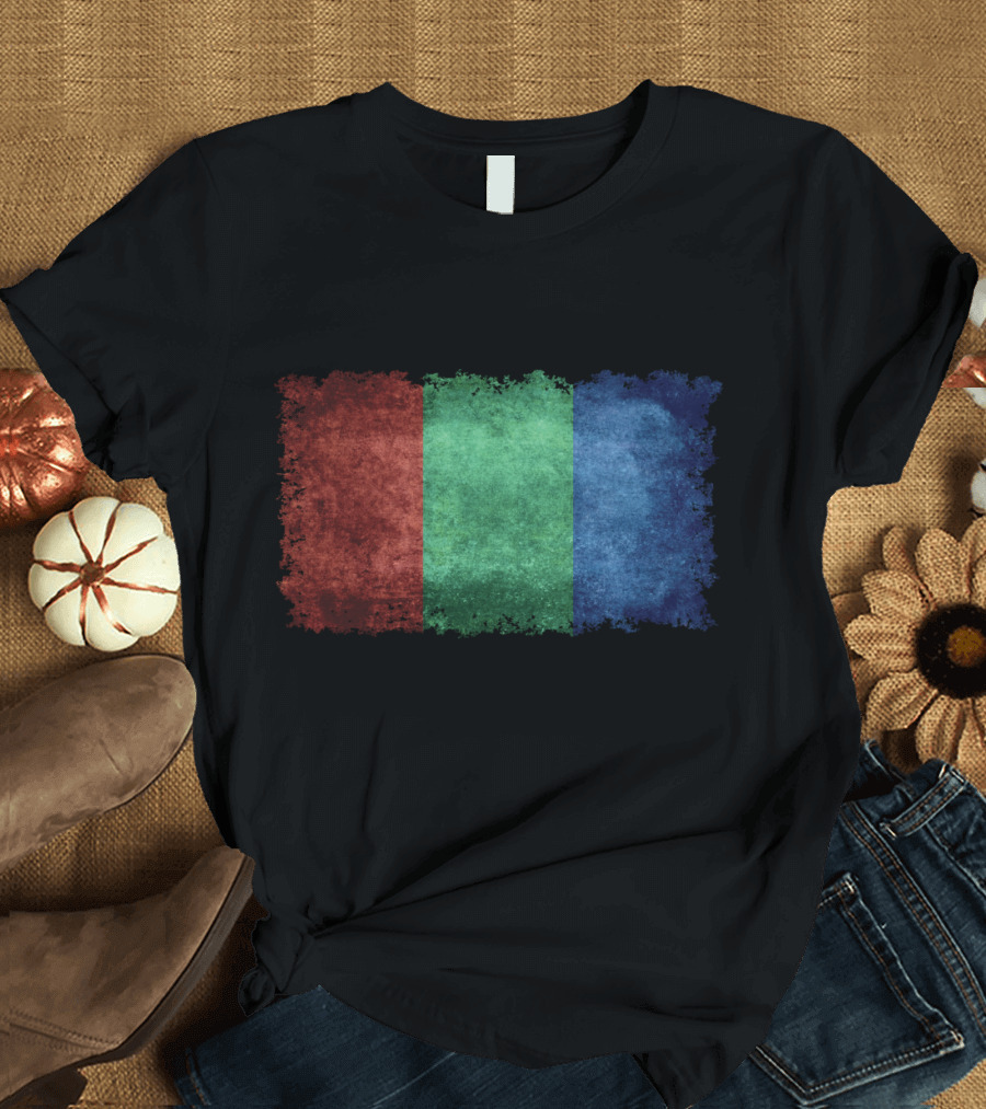 Vintage Flag Concept for Mars Exploration Enthusiasts T-Shirt