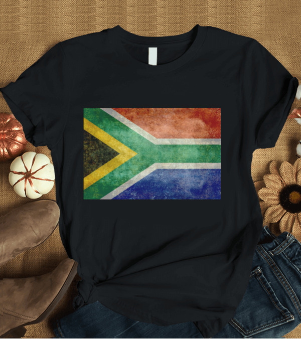 T-Shirt: Vintage South Africa's National Flag Grunge T-Shirt Vintage South Africa's National Flag Grunge T-Shirt
