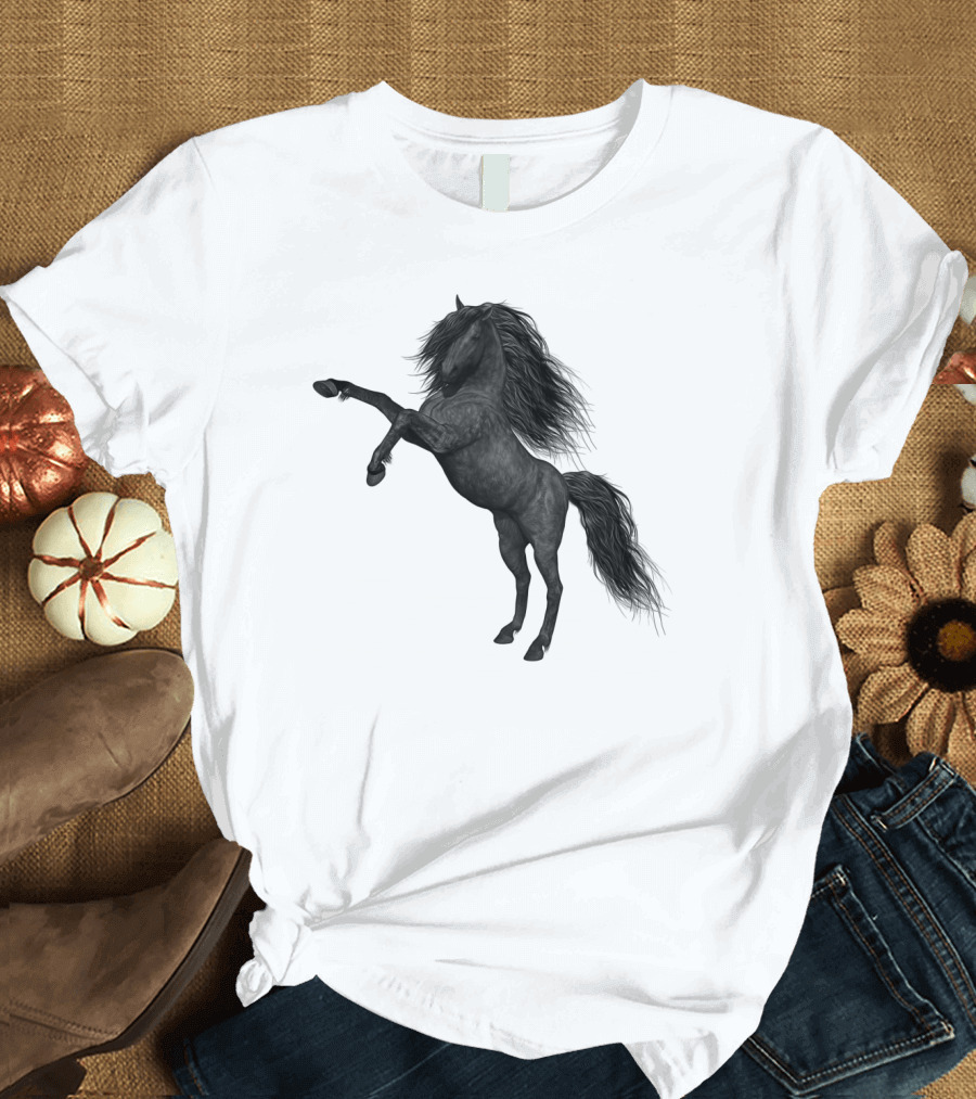 Black Horse STV Unicorn T-Shirt