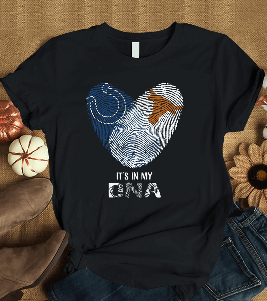 Colts Longhorns It's in My DNA T-Shirt
