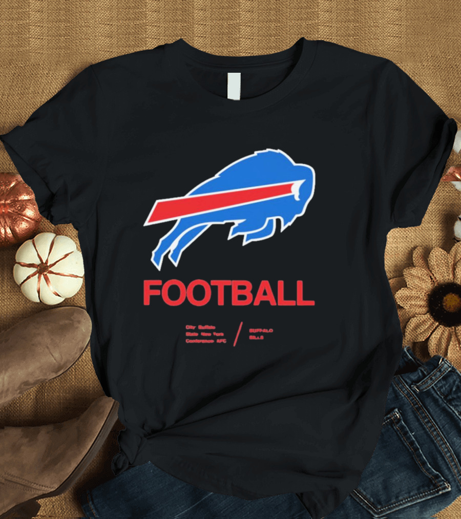 Buffalo Bills Football Marissa Figueroa Wears T-Shirt