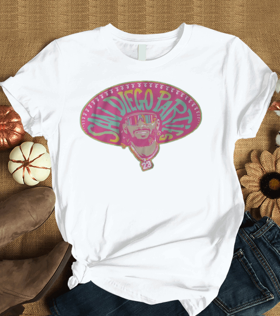 San Diego Parties Sombrero Fernando Tatis Jr 23 T-Shirt