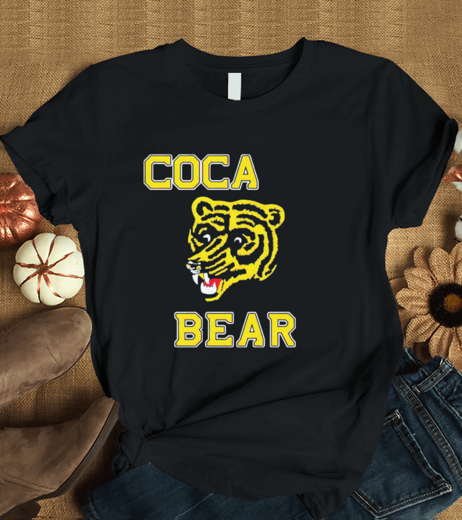 COCA BEAR Tiger Face T-Shirt