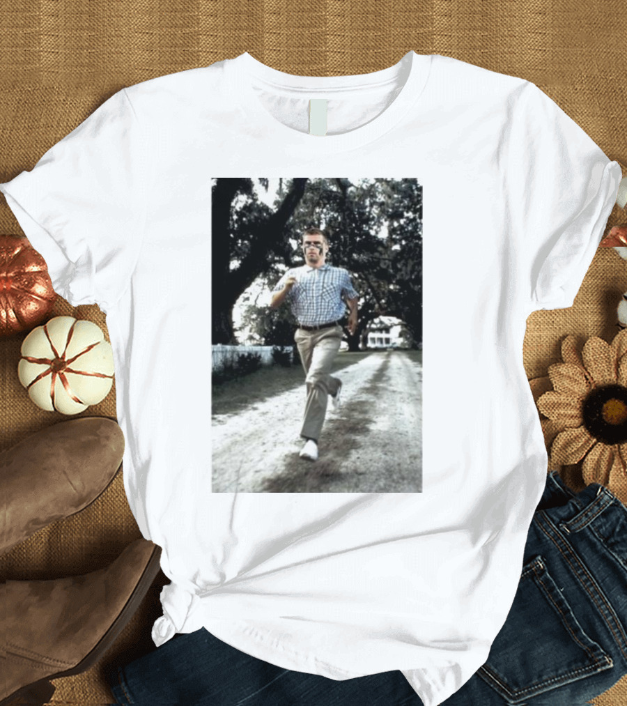 Run Hubbard Run Forrest Gump T-Shirt