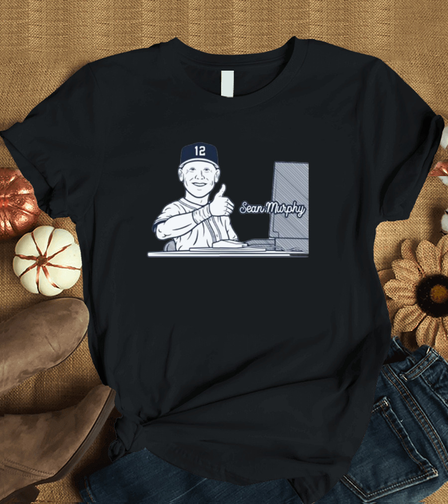 Sean Murphy Thumbs Up #12 Atlanta Braves Baseball Meme T-Shirt