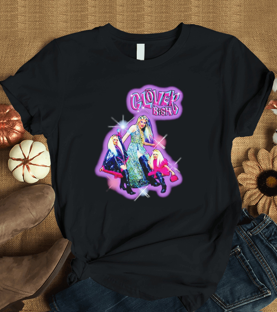 Clover Bish Clover Dollz Shine Glam Trio T-Shirt