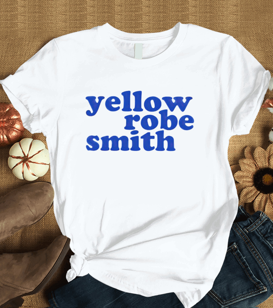 Yellow Robe Smith Blue T-Shirt