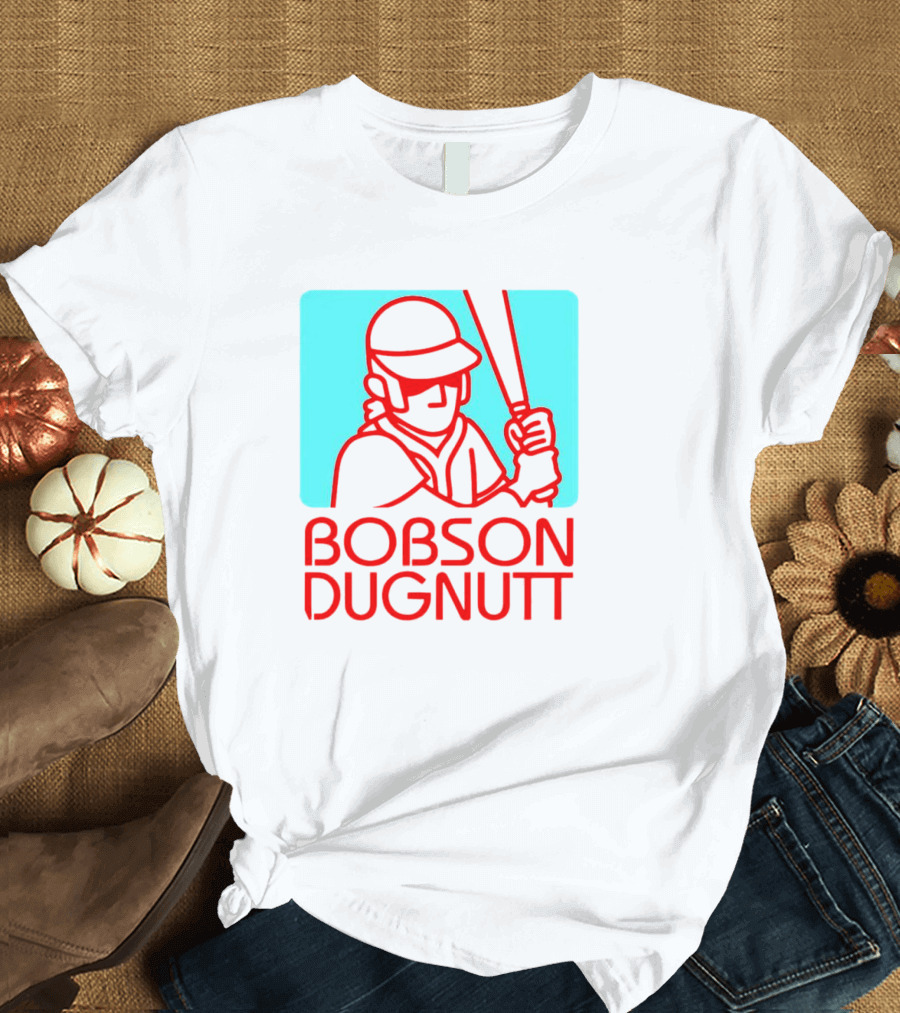 Bobson Dugnutt Baseball Iconic Batter T-Shirt