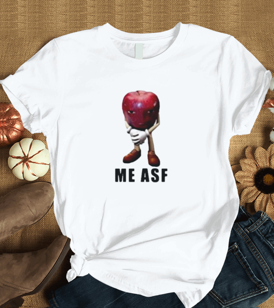 Apple Head Character Me ASF Mood T-Shirt