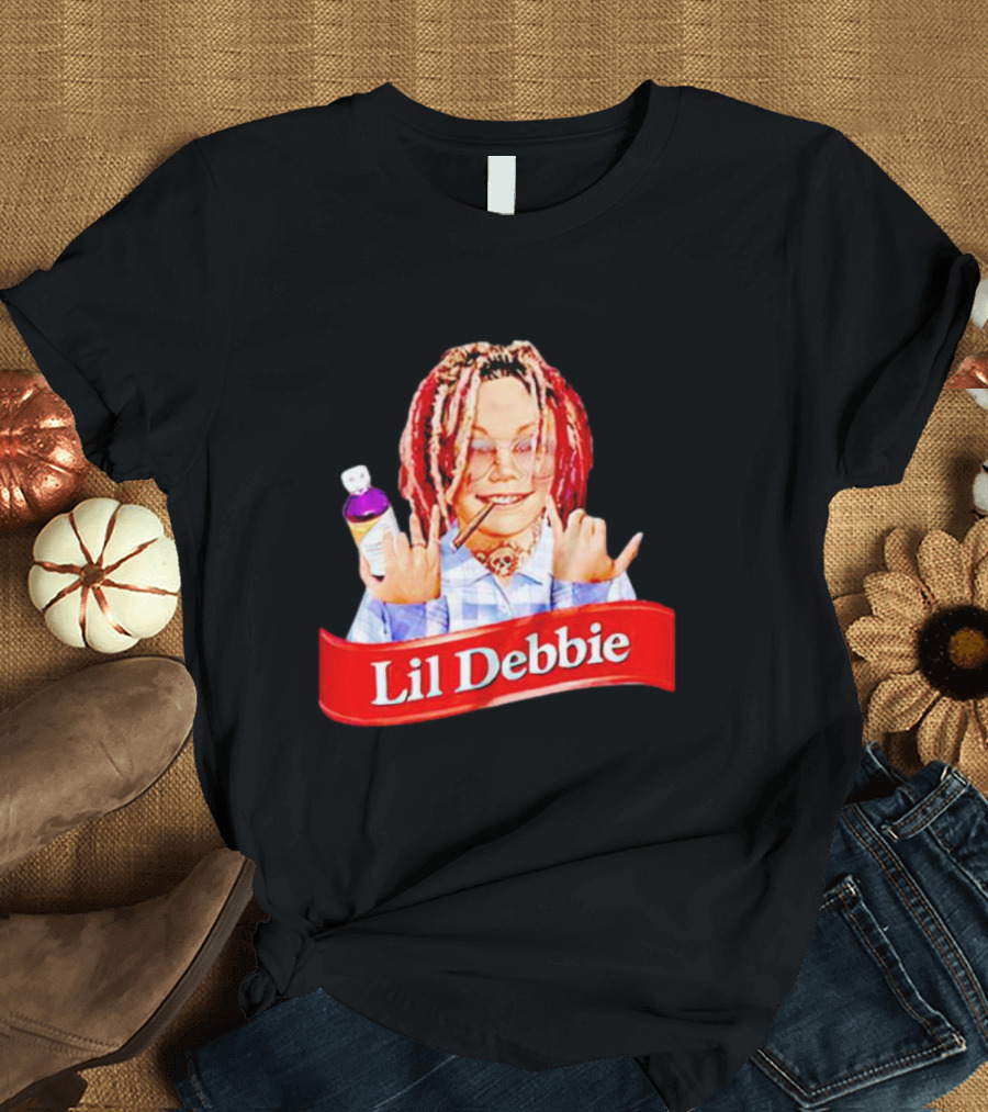 Lil Debbie Double Cup Braids Smiling T-Shirt