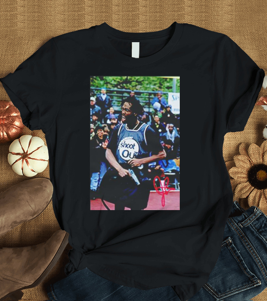 Patrick Beverley Shoot Out Signature Basketball Moment T-Shirt