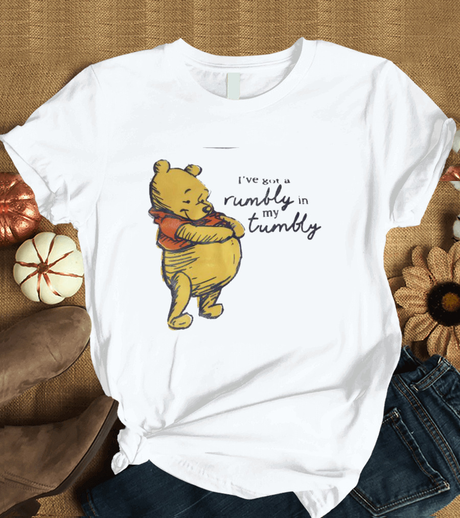 Pooh I’ve Got a Rumbly in My Tumbly Bear T-Shirt