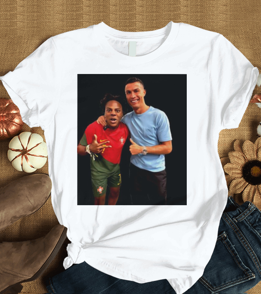 Speed Portugal Jersey Cristiano Ronaldo Selfie T-Shirt