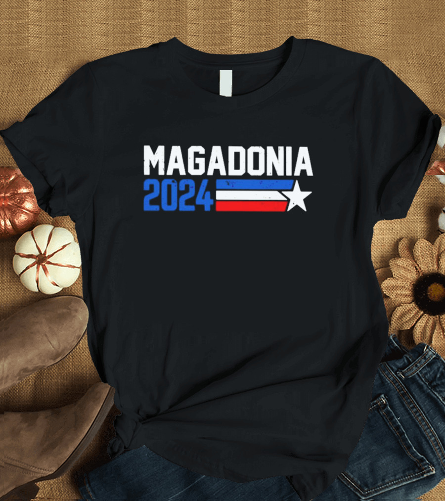 Magadonia 2024 Star and Stripes Election T-Shirt