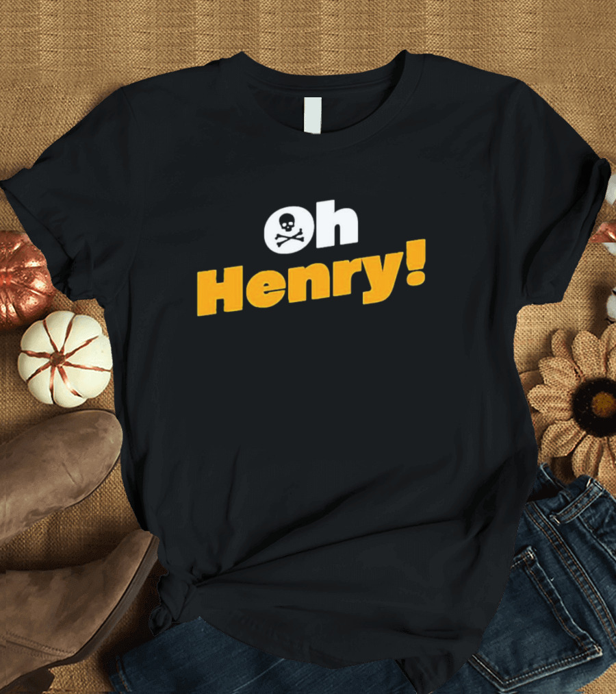 Oh Henry Skull and Crossbones T-Shirt
