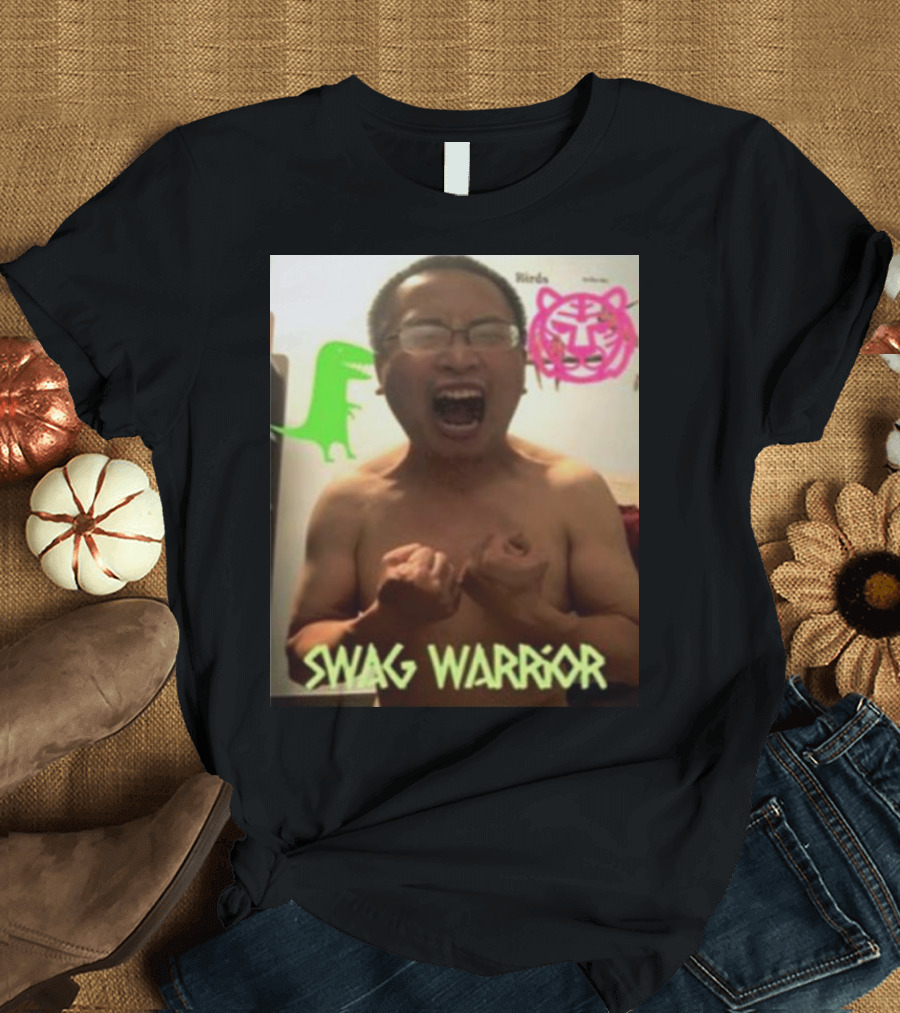 James Cage White Swag Warrior Raw Power Expressed T-Shirt