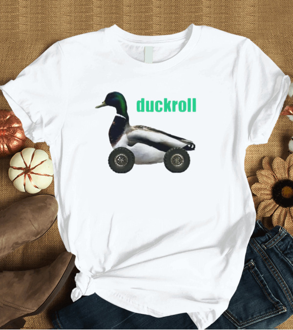 T-Shirt: Duckroll Meme Hybrid with Wheels T-Shirt Duckroll Meme Hybrid with Wheels T-Shirt