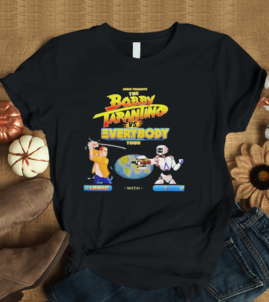 Logic Presents The Bobby Tarantino vs Everybody Tour with 1P Logic and 2P T-Shirt
