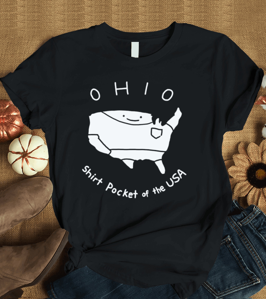 Ohio Shirt Pocket of the USA T-Shirt