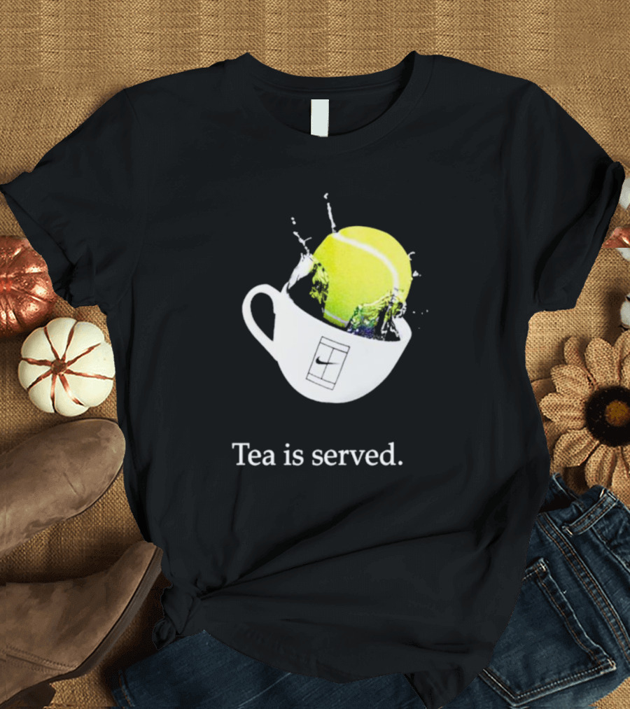 Paula Badosa Tennis Tea is Served with Splashing Ball and Cup T-Shirt