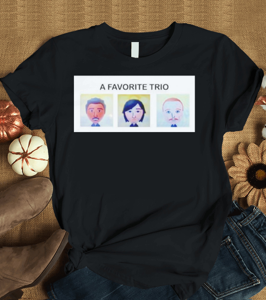 A Favorite Trio Mii Characters T-Shirt