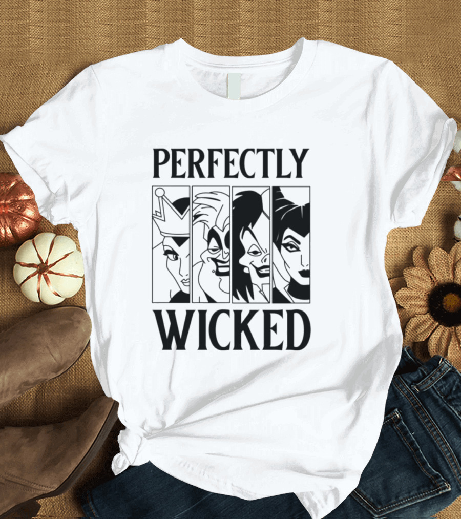 Perfectly Wicked Villains Quartet T-Shirt