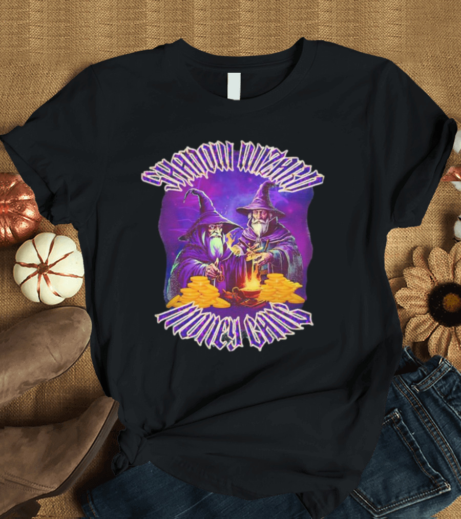 Shadow Wizard Money Gang Wizards with Coins and Fire T-Shirt