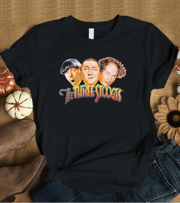T-Shirt: The Three Stooges Classic Comedy Trio Faces T-Shirt The Three Stooges Classic Comedy Trio Faces T-Shirt