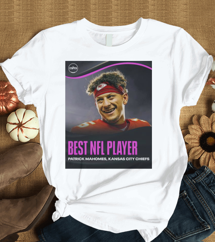 Patrick Mahomes Best NFL Player Kansas City Chiefs ESPYS T-Shirt