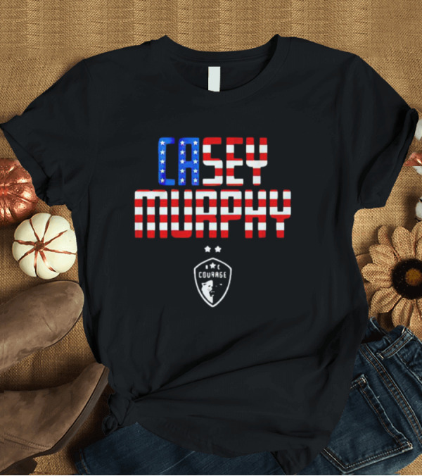 T-Shirt: Casey Murphy USA Stars Stripes NC Courage T-Shirt Casey Murphy USA Stars Stripes NC Courage T-Shirt