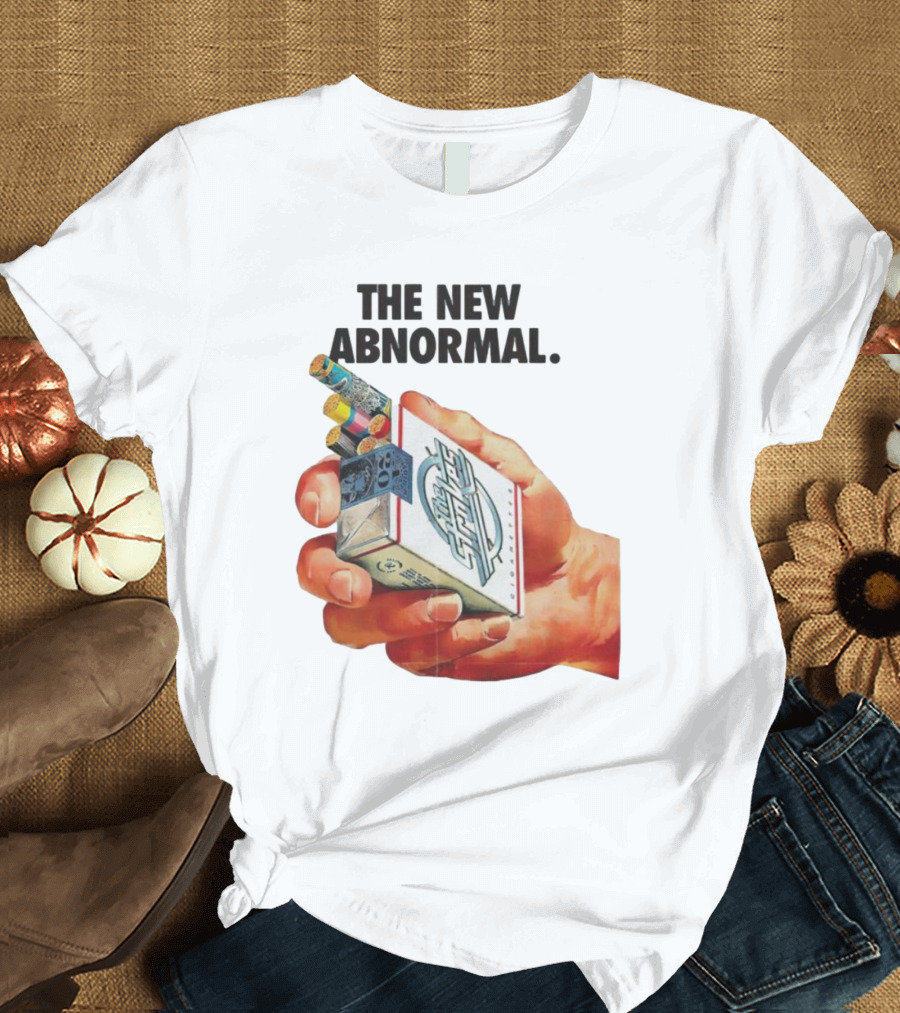 The Strokes The New Abnormal Album Cover Artwork Hand Holding Cigarette Box T-Shirt