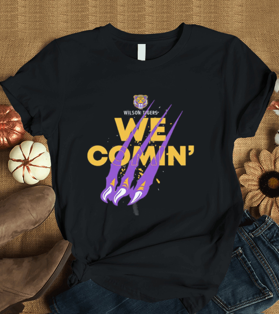 Wilson Tigers We Comin' Tiger Claw Marks T-Shirt