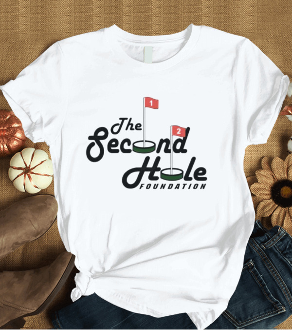 T-Shirt: The Second Hole Foundation Golf Flags One and Two T-Shirt The Second Hole Foundation Golf Flags One and Two T-Shirt