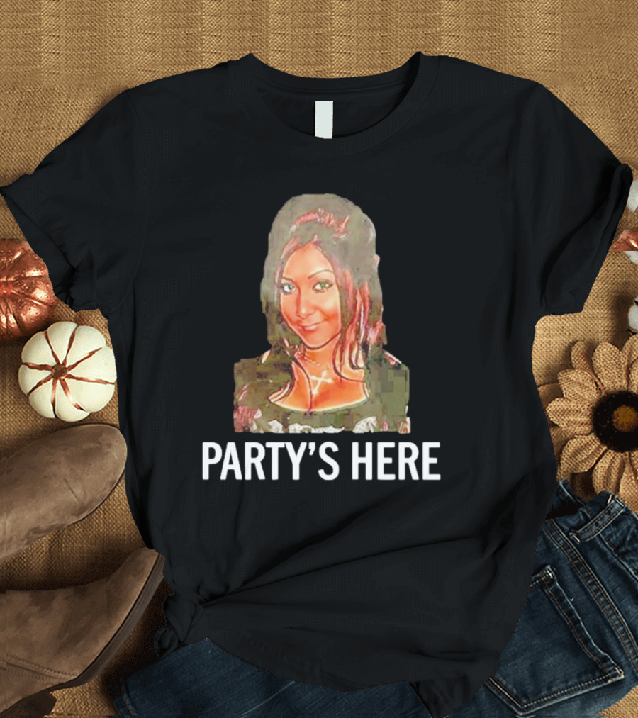 Nicole Polizzi Party's Here Celebration T-Shirt