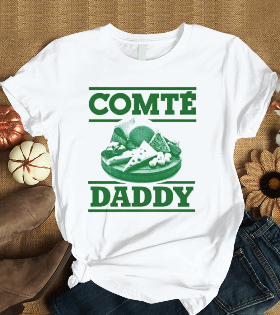 Comté Daddy Cheese Plate T-Shirt