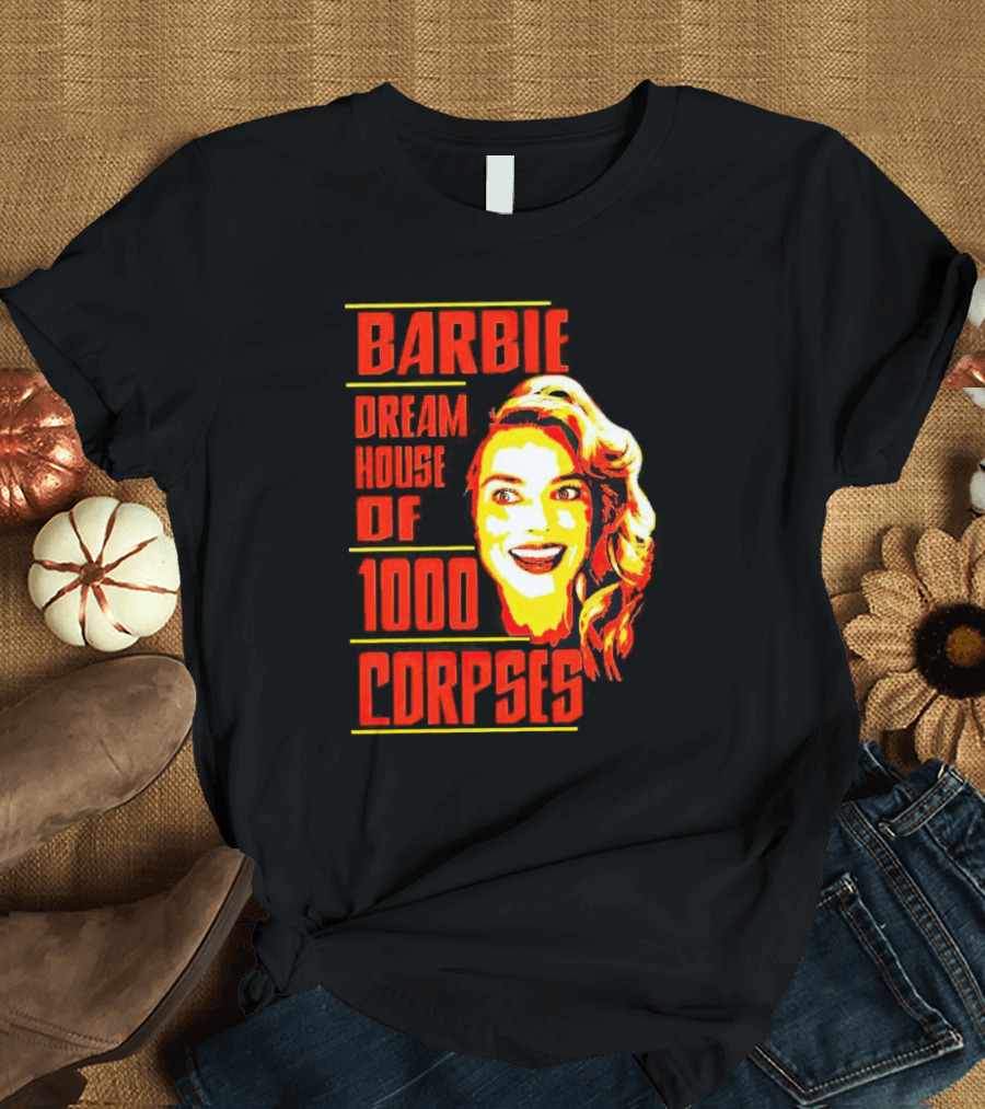 Barbie Dream House of 1000 Corpses Creepy Face T-Shirt