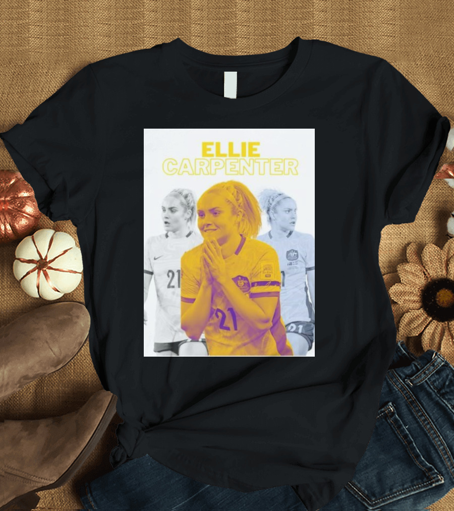 Ellie Carpenter Matildas Australia's Soccer Star Number 21 T-Shirt