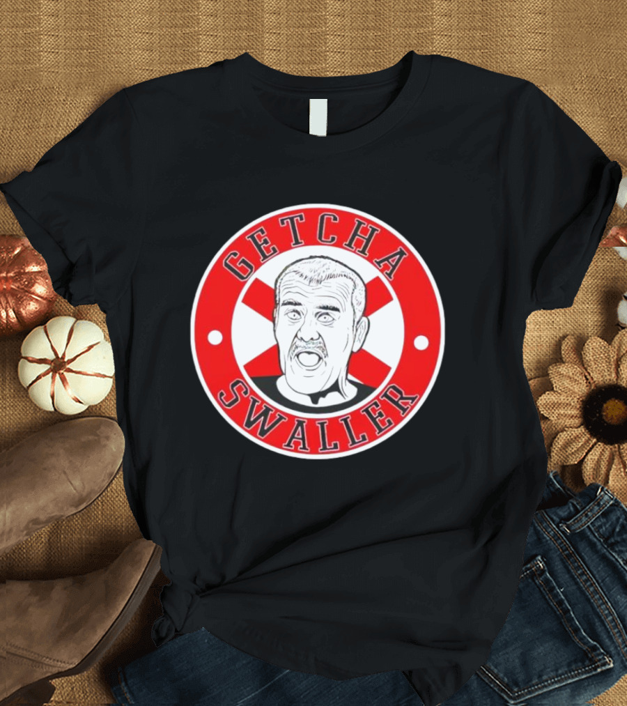 Getcha Swaller Red Circle Character T-Shirt