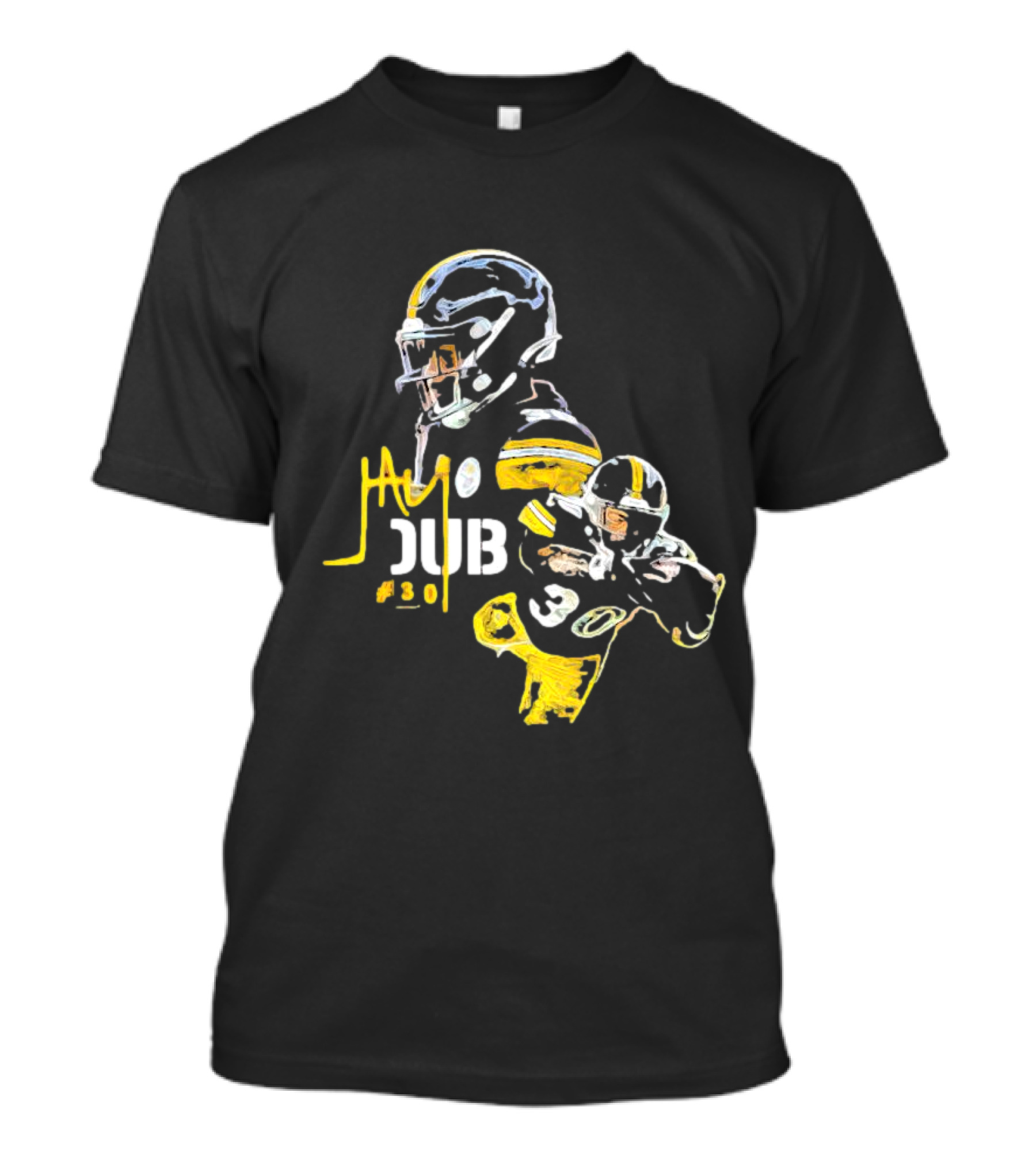 Steelers Jaylen Warren Jay Dub #30 Football Player T-Shirt