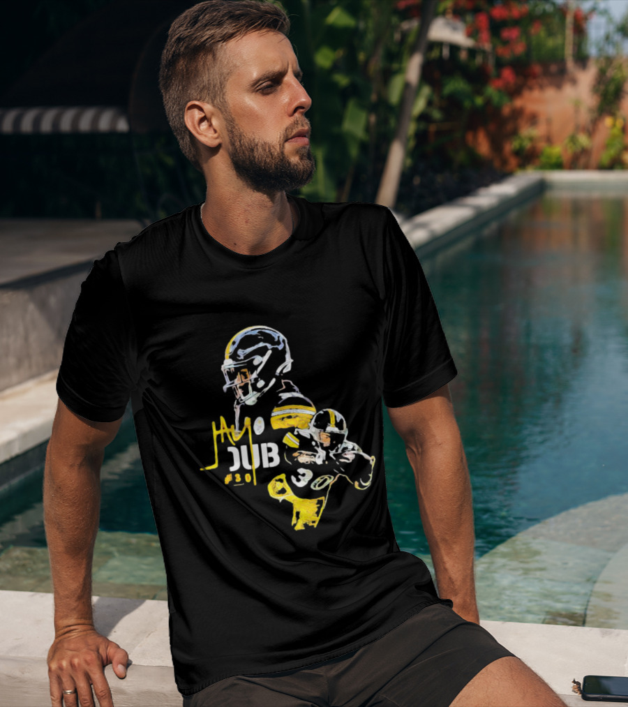 Steelers Jaylen Warren Jay Dub #30 Football Player T-Shirt
