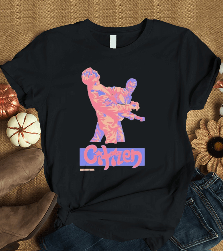 Citizen Fight Beat Retro Martial Arts Duo T-Shirt