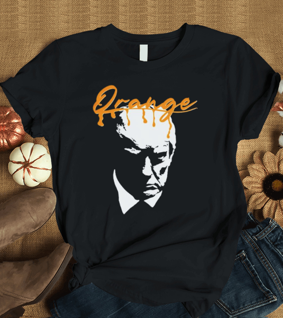 Orange Donald Trump Shot T-Shirt
