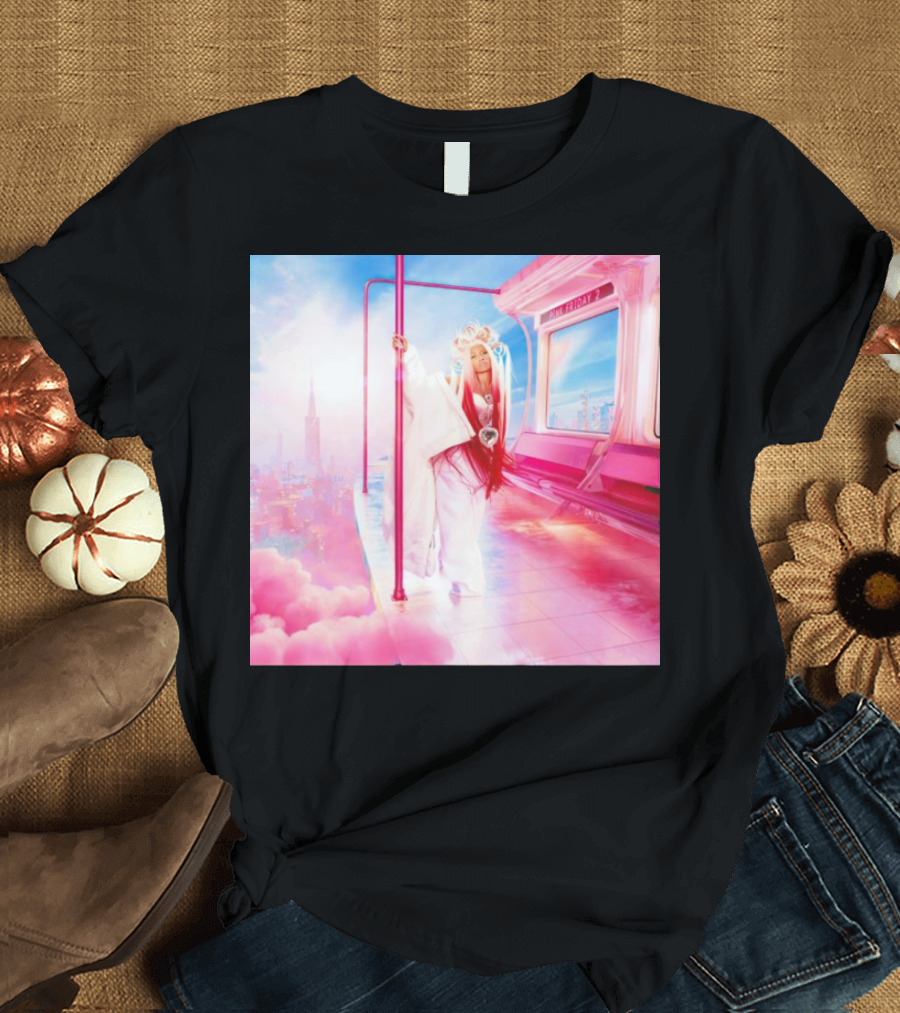 Nicki Minaj Pink Friday 2 111723 Dreamscape Subway T-Shirt