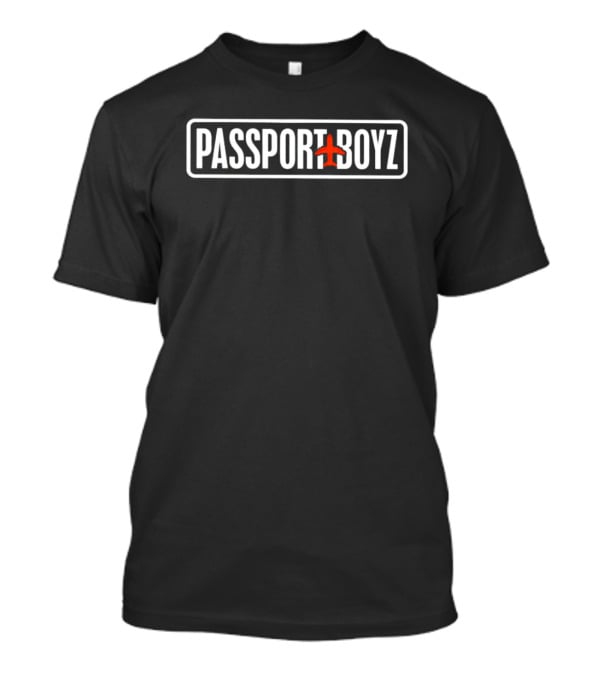 Passport Boyz Travel Airplane T-Shirt