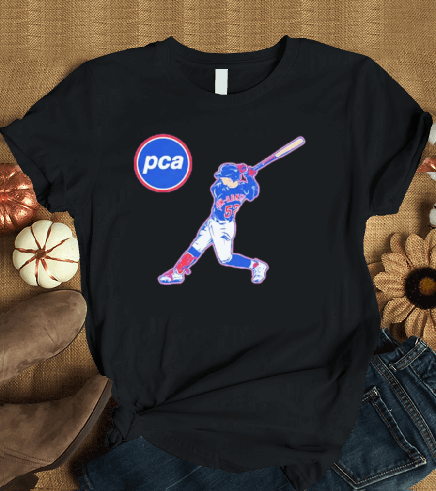 PCA Baseball Pete Crow-Armstrong Swinging Batter Number 52 T-Shirt