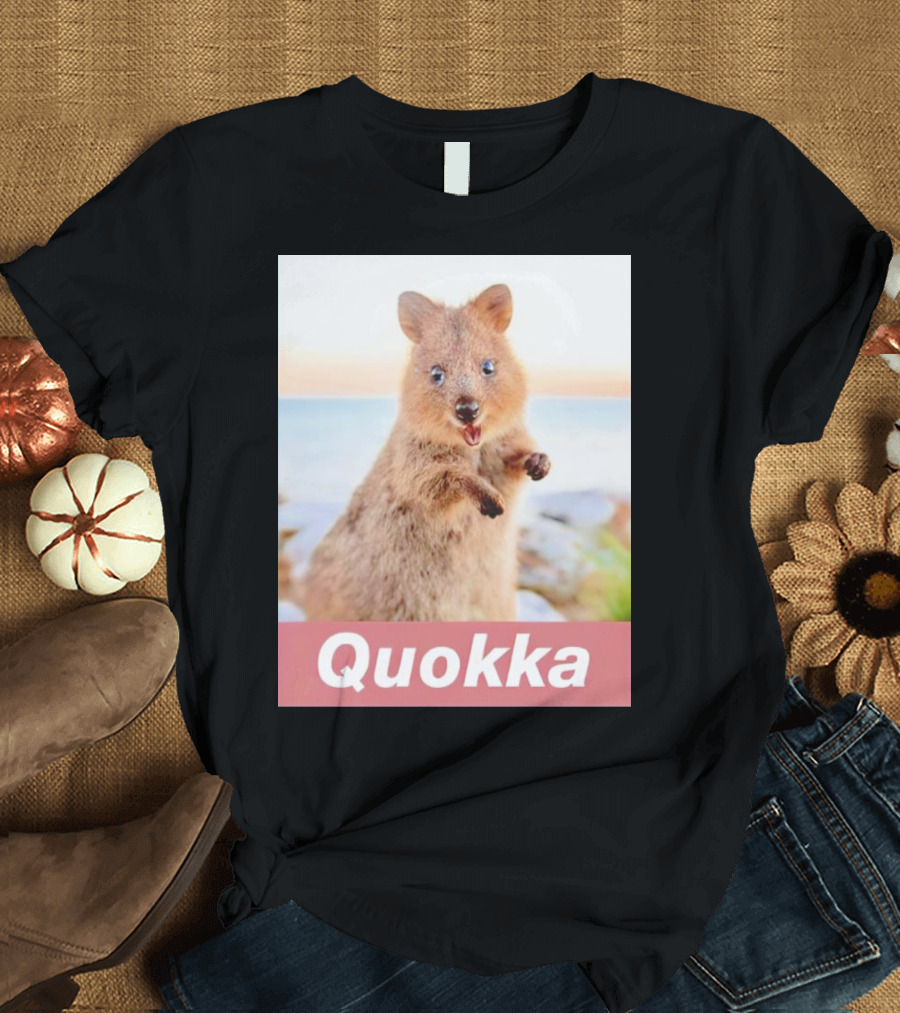 Quokka Sunrise Cute Animal Joy at Dawn T-Shirt