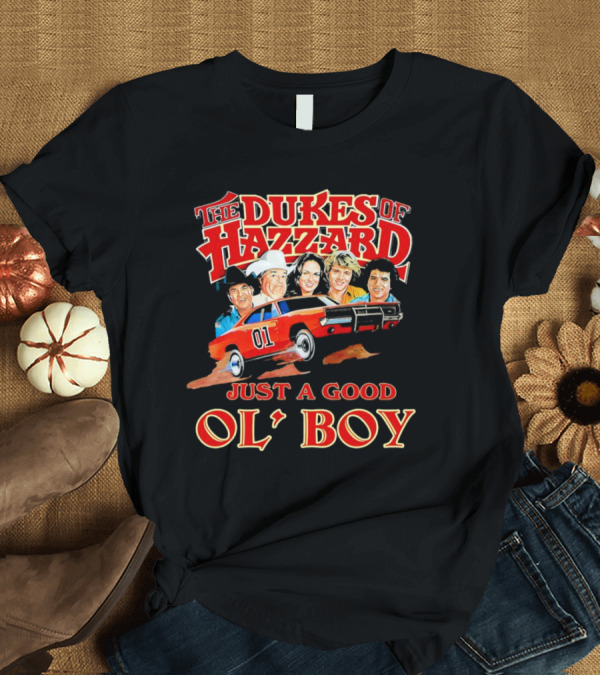 T-Shirt: The Dukes of Hazzard 1969 Dodge Charger Just a Good Ol' Boy Retro TV Car and Characters T-Shirt The Dukes of Hazzard 1969 Dodge Charger Just a Good Ol' Boy Retro TV Car and Characters T-Shirt